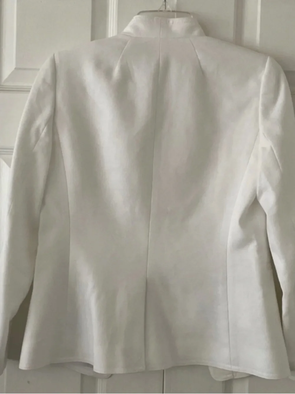NWT J.Crew | Going Out Blazer in Linen | White | Size 10